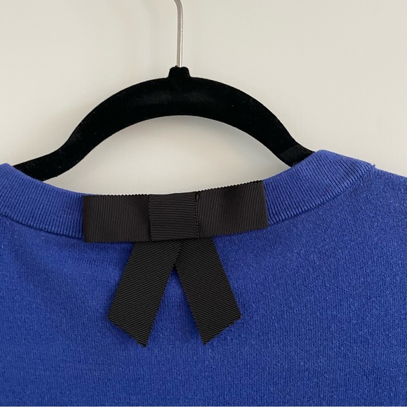 Kate Spade Royal Blue Purple Knit Cardigan Size M - Picture 5 of 13